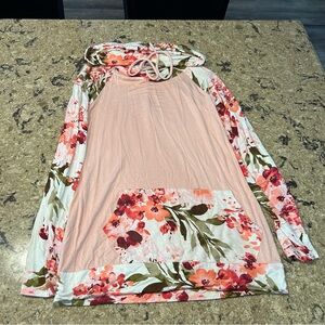 Rose Cowl Neck Shirt